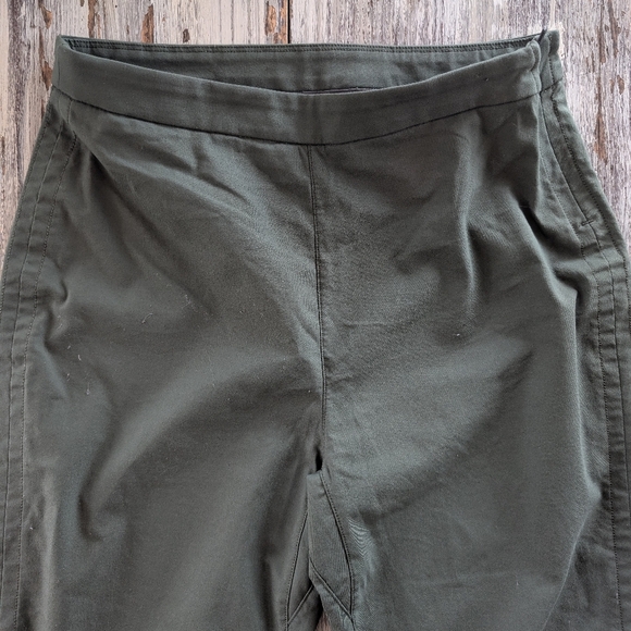 Kit And Ace Straight Leg Trouser Olive Women's 4 - Picture 4 of 9